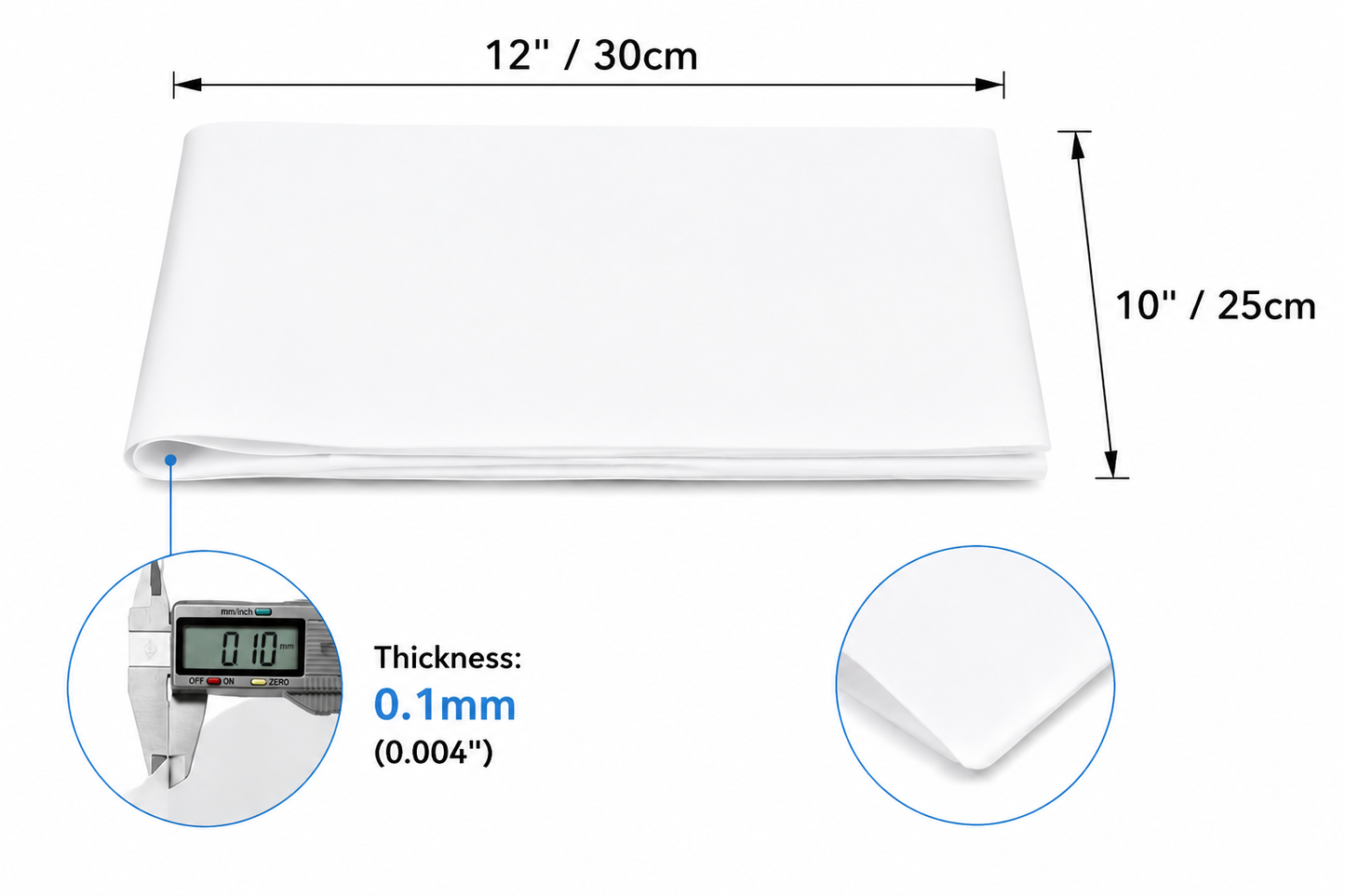 12''x20'' Rosin Press Non-Stick Paper Replacement for Parchment Paper 50 Packs