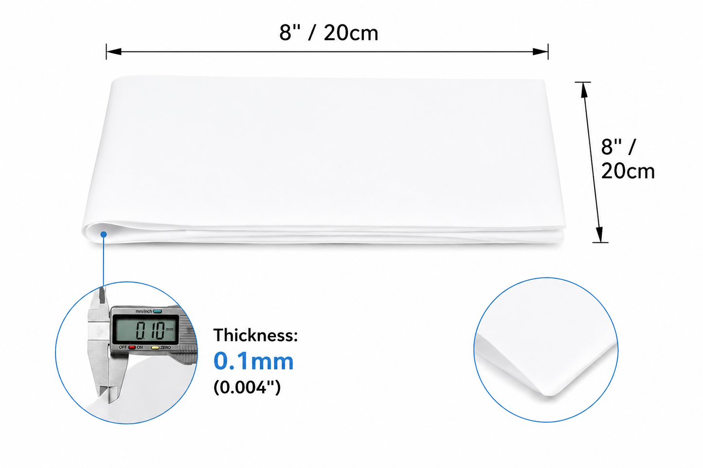 8''x16'' Rosin Press Non-Stick Paper Replacement for Parchment Paper 50 Packs